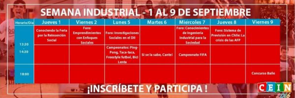 semana industrial 2016